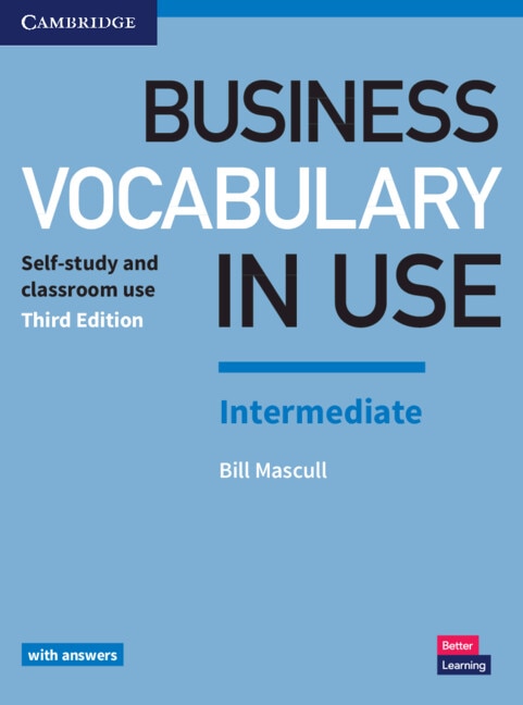 Front cover_Business Vocabulary In Use: Intermediate Book With Answers