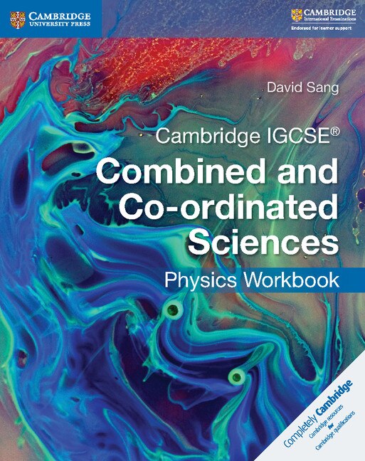 Couverture_Cambridge Igcse® Combined And Co-ordinated Sciences Physics Workbook
