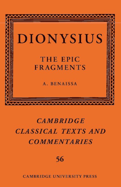 Front cover_Dionysius: The Epic Fragments: Volume 56