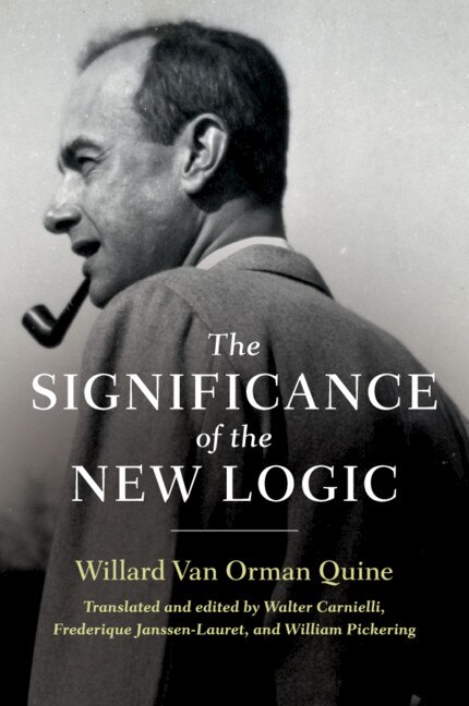 Couverture_The Significance Of The New Logic