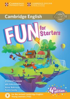 Front cover_Fun For Starters Student's Book With Online Activities With Audio