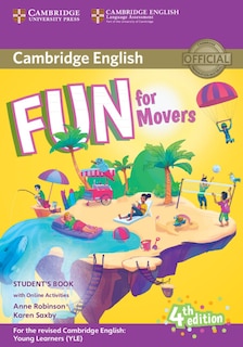 Front cover_Fun For Movers Student's Book With Online Activities With Audio