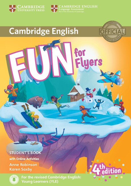 Front cover_Fun For Flyers Student's Book With Online Activities With Audio