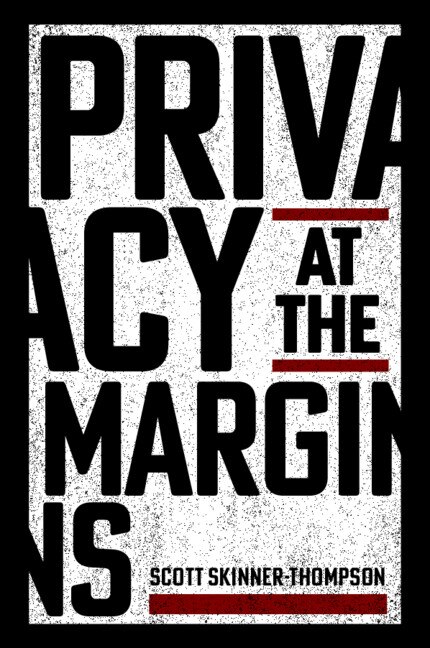 Front cover_Privacy At The Margins