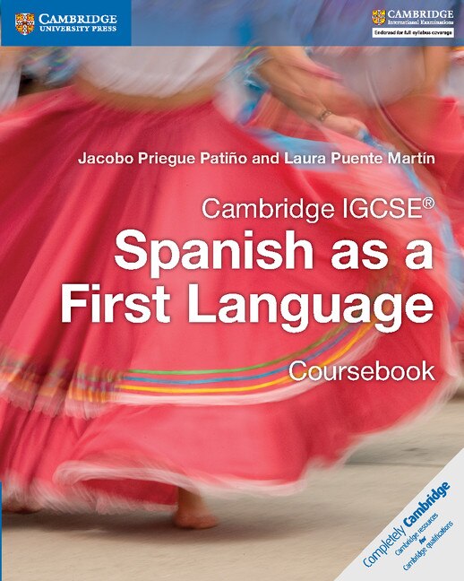 Front cover_Cambridge Igcse® Spanish As A First Language Coursebook