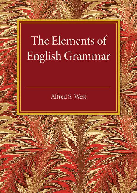 Couverture_The Elements Of English Grammar