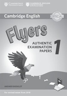 Front cover_Cambridge English Flyers 1 For Revised Exam From 2018 Answer Booklet