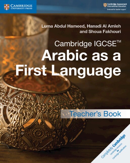 Couverture_Cambridge IGCSE™ Arabic as a First Language Teacher's Book