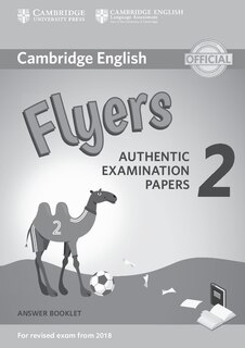 Front cover_Cambridge English Young Learners 2 For Revised Exam From 2018 Flyers Answer Booklet
