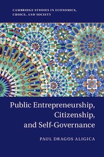 Front cover_Public Entrepreneurship, Citizenship, And Self-governance