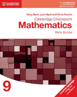 Couverture_Cambridge Checkpoint Mathematics Skills Builder Workbook 9