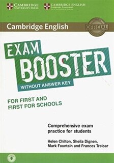 Front cover_Cambridge English Exam Booster For First And First For Schools Without Answer Key With Audio