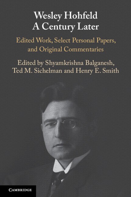Front cover_Wesley Hohfeld A Century Later