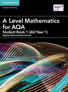 Couverture_A Level Mathematics For Aqa Student Book 1 (as/year 1) With Digital Access (2 Years)