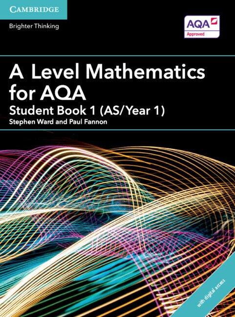 Couverture_A Level Mathematics For Aqa Student Book 1 (as/year 1) With Digital Access (2 Years)