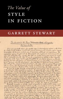 Front cover_The Value Of Style In Fiction