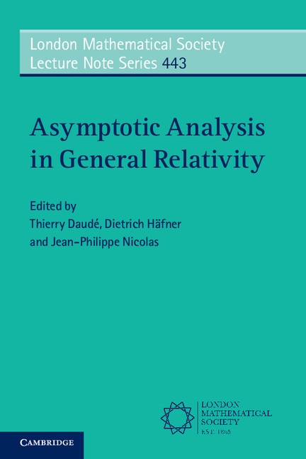 Couverture_Asymptotic Analysis In General Relativity