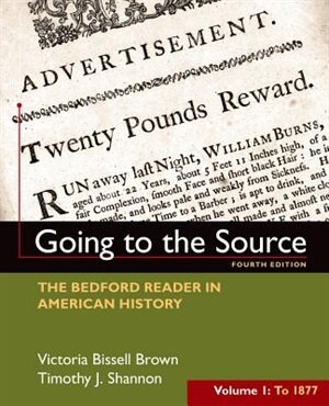 Couverture_Going To The Source, Volume I: To 1877