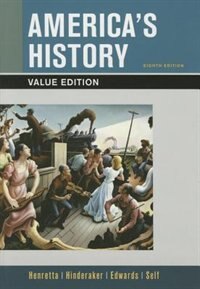 Front cover_America's History, Value Edition, Combined Volume 8e & Launchpad For America's History 8e And America: A Concise History 6e Combined Volume (twelve Month Access)