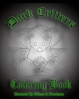 Couverture_Dark Critters Coloring Book