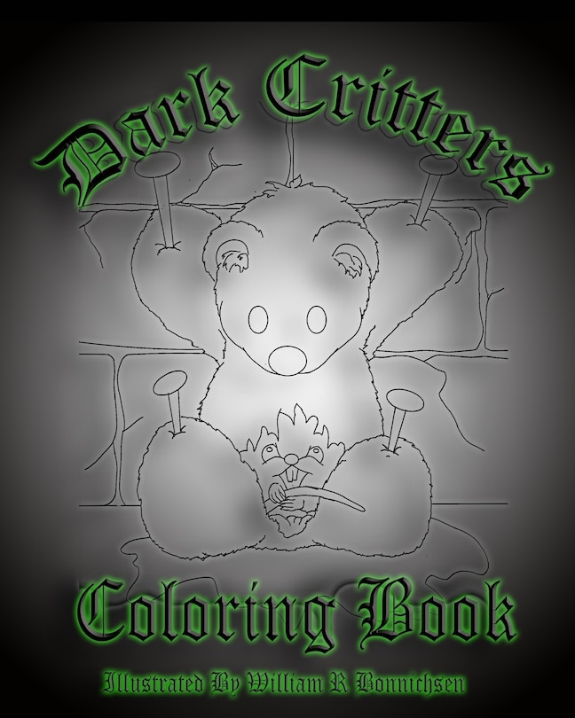 Couverture_Dark Critters Coloring Book