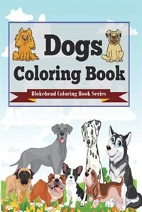 Front cover_Dogs Coloring Book