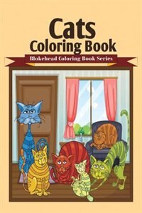 Cats Coloring Book