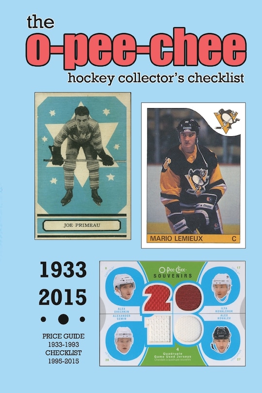 Front cover_(Past Edition) O-Pee-Chee Hockey Collector's Checklist 2015