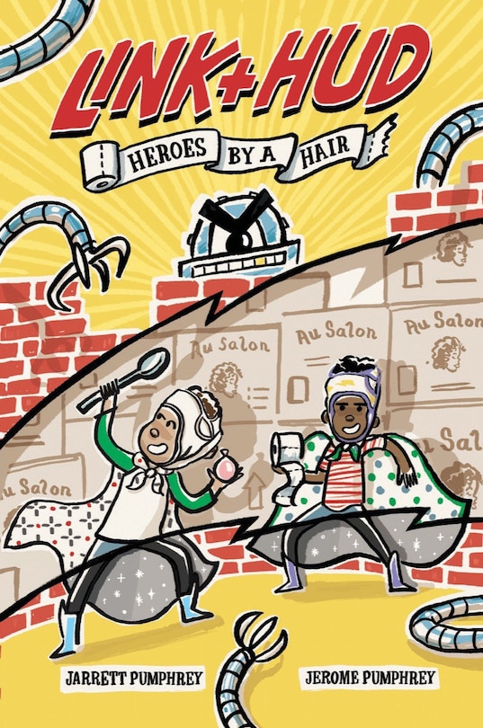 Front cover_Link and Hud: Heroes by a Hair