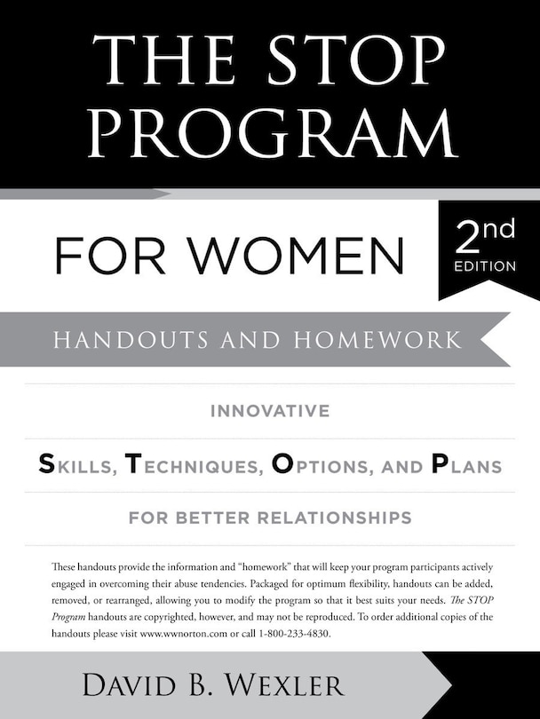 Front cover_The STOP Program for Women