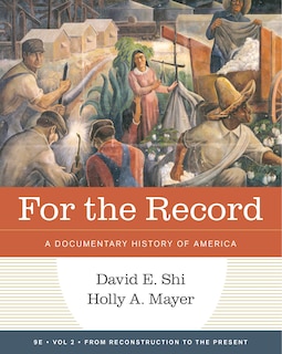 Front cover_For the Record