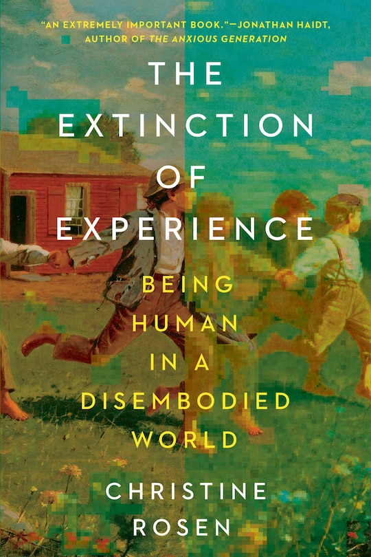 Front cover_The Extinction of Experience