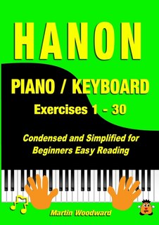 Front cover_Hanon Piano / Keyboard Exercises 1 - 30