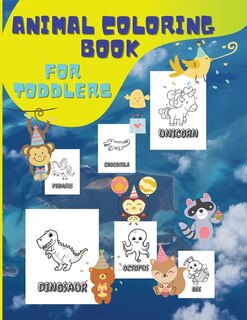 Couverture_Animal Coloring Book For Toddlers
