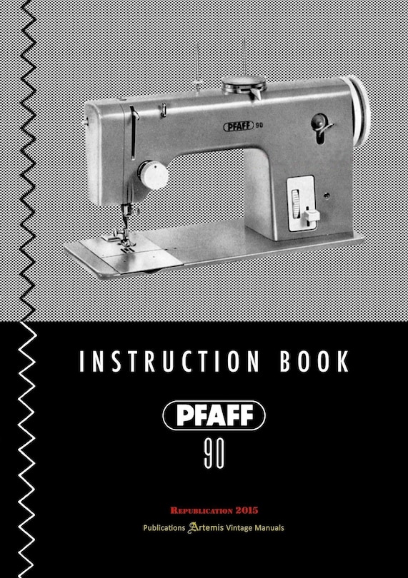 Front cover_PFAFF 90 - Instruction Book