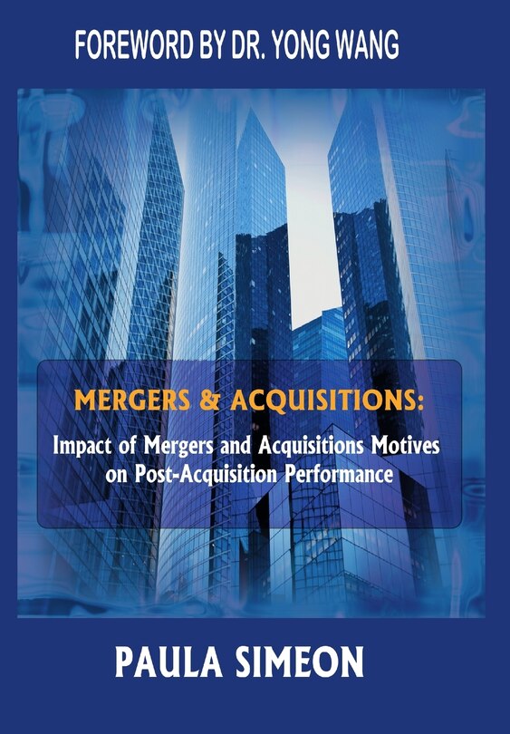 Front cover_Mergers and Acquisitions