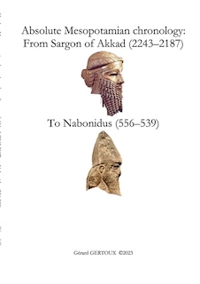 Front cover_Absolute Mesopotamian Chronology