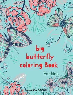 Front cover_Big Butterfly Coloring Book
