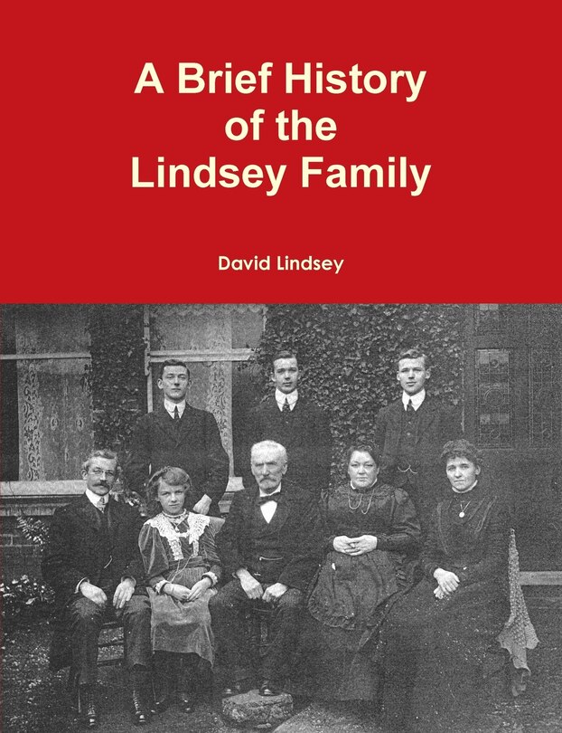 Front cover_A Brief History of the Lindsey Family