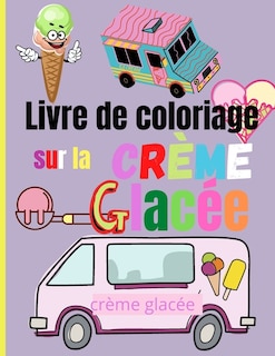 Front cover_Livre De Coloriage Sur La Crème Glacée