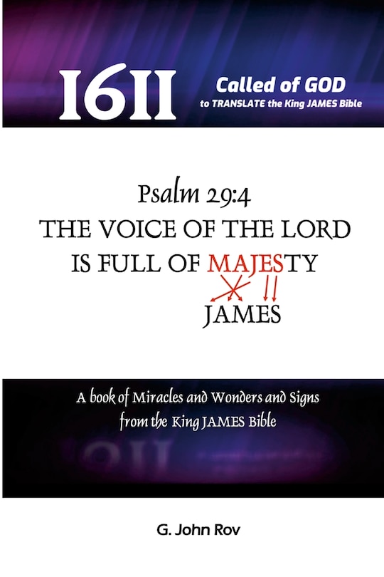 Front cover_Called Of God To Translate The King James Bible