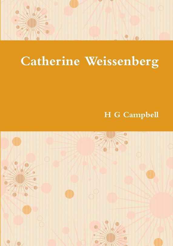 Front cover_Catherine Weissenberg