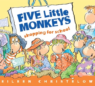 Couverture_Five Little Monkeys Shopping for School