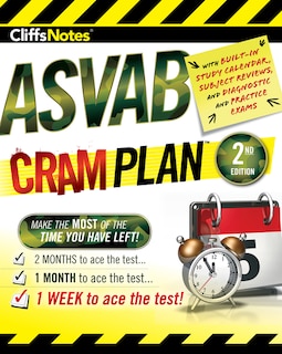 Front cover_CliffsNotes ASVAB Cram Plan