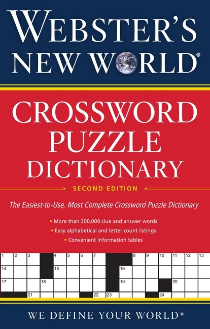 Front cover_Webster’s New World® Crossword Puzzle Dictionary, 2nd Ed.