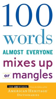 Couverture_100 Words Almost Everyone Mixes Up Or Mangles