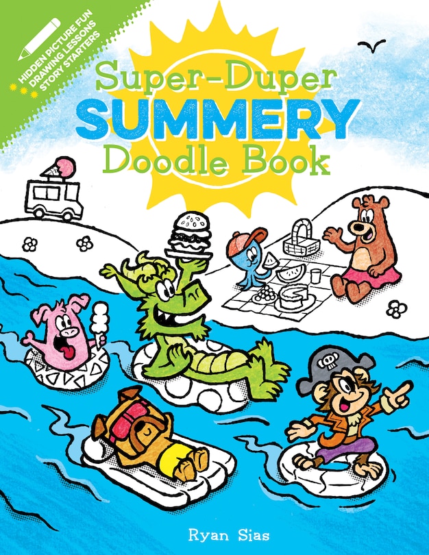Front cover_Super-duper Summery Doodle Book
