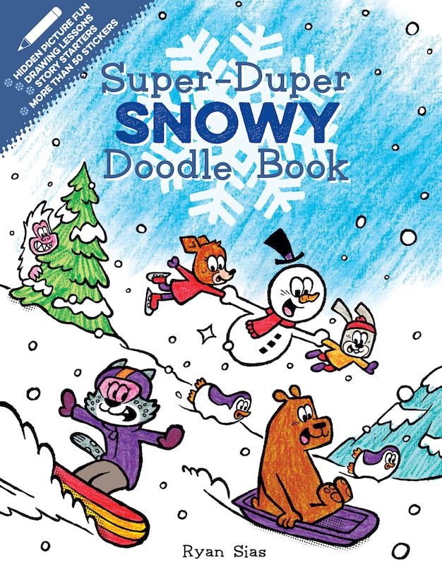 Couverture_Super-Duper Snowy Doodle Book