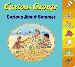 Front cover_Curious George Curious About Summer Tabbed Board Book