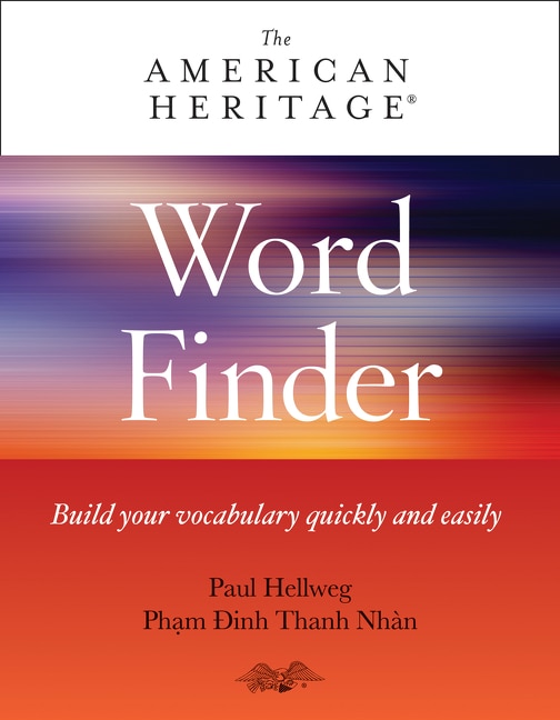 Couverture_American Heritage Word Finder